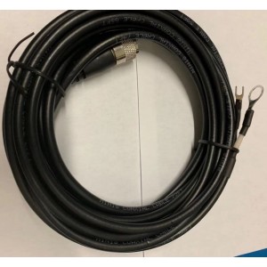 Taurus 18 Ft  CB Coax Cable RG8X With PL259 And Ring Terminals
