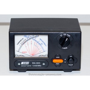Nissei RX 503 1.8~525MHz 0~200W UHF/VHF/HF SWR & Watt Meter