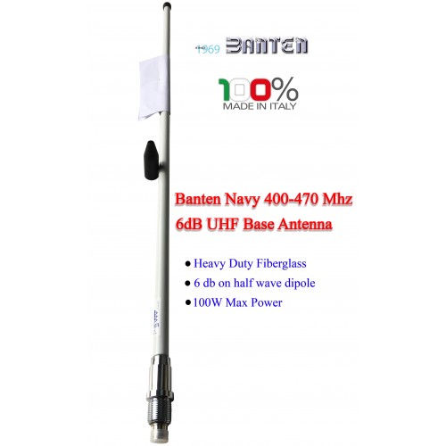 Banten Navy 400-435Mhz 6dB UHF Base Antenna
