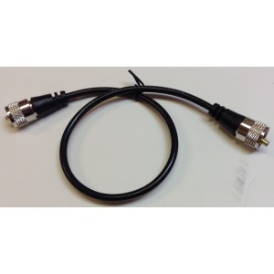 Taurus 1.5 Ft RG-58 Coax Jumper Cable with PL 259 Connectors for Ham and CB