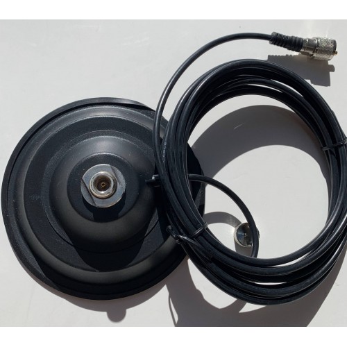 Harvest K-705 5.5" Mag Mount with 17-ft Coax - N Connector