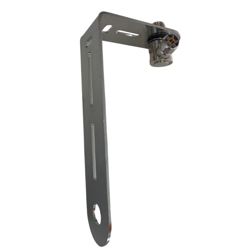 Sirio M-2 90 Degrees Bracket with Heavy Duty 2X SO 239 Angular Connector