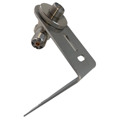 Sirio M-2 90 Degrees Bracket with Heavy Duty 2X SO 239 Angular Connector
