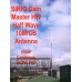 Sirio Gain-Master Fiberglass HW Half Wave (27.2 - 30 MHz) 10M-HAM Fiberglass Base Antenna