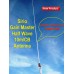 Sirio Gain-Master Fiberglass HW Half Wave (27.2 - 30 MHz) 10M-HAM Fiberglass Base Antenna