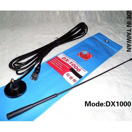 Harvest DX 1000 Tri-Band (145/435/900mhz) Mobile Antenna