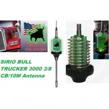 Sirio Bull Trucker 3000 LED 3/8 CB & 10M 3000 Watts Mobile Antenna 