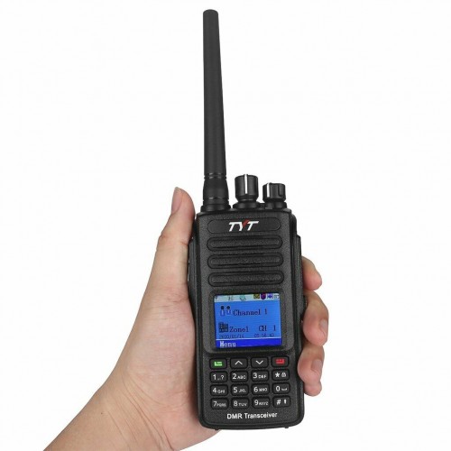 TYT MD-UV390 Dual Band 136-174MHz/400-480MHz DMR W/GPS - 3600 mah Battery