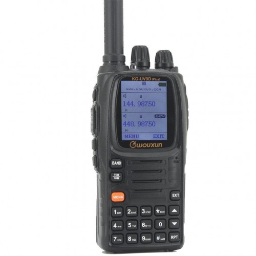 Wouxun KG-UV9D Plus 7-Bands 999 Channel Dual-Band V/UHF Handheld Radio
