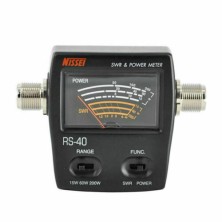 Nissei RS-40  VHF/UHF 140-150Mhz 430-450Mhz 200W SWR Power Meter