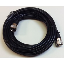 Taurus 25Ft RG58 50 Ohm Coax Cable with PL 259 connectors - High Quality Cable!