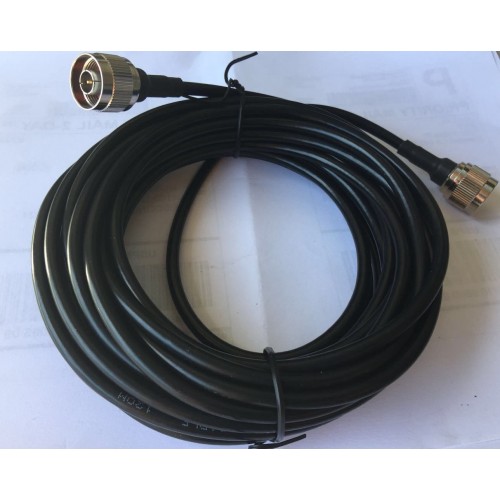 Taurus 25Ft RG58 50 Ohm Coax Cable with N-N connectors - High Quality Cable!