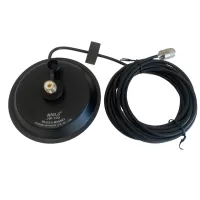 Anli Heavy Duty 5.5" Antenna Magnet Mount w/ 15ft Cable