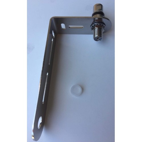 Sirio M-2 90 degrees stainless steel bracket for CB Antenna with Heavy Duty 3/8 SO 239 Adaptor