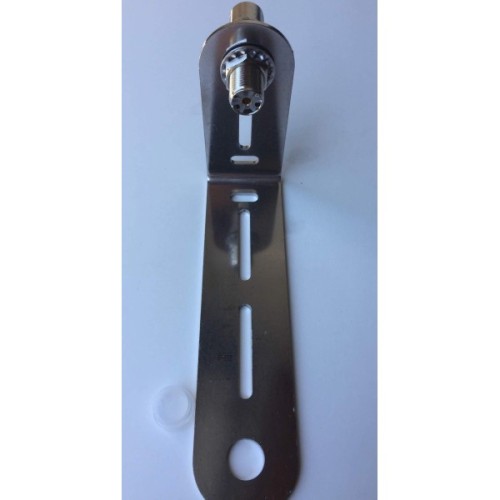 Sirio M-2 90 degrees stainless steel bracket for CB Antenna with Heavy Duty 3/8 SO 239 Adaptor